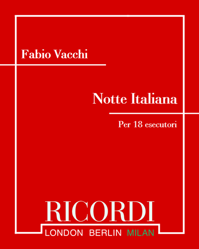 Notte Italiana — Fabio Vacchi