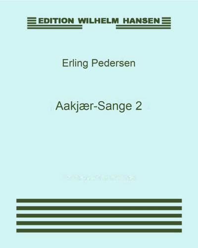 Aakjær-Sange 2 — Erling Pedersen