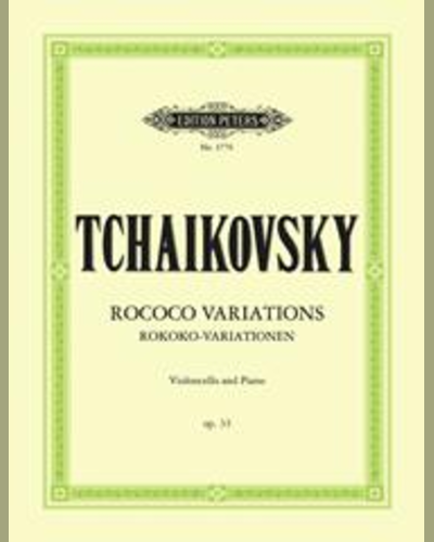 Rococo Variations Op.33 — 柴可夫斯基