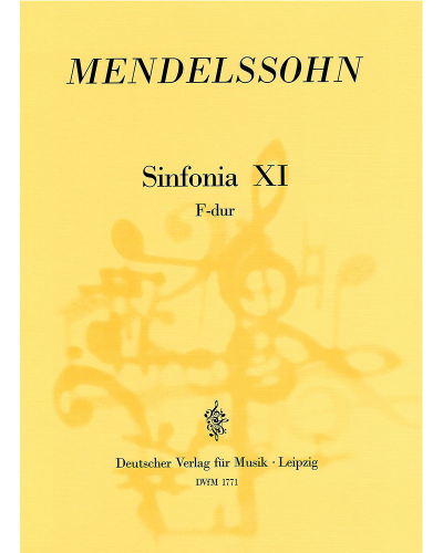 String Symphony No. 11 in F major, op. MWV N 11 — 门德尔松