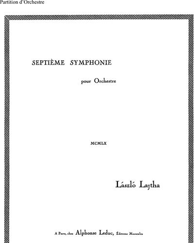 Symphony No. 7, 'Revolution' — László Lajtha