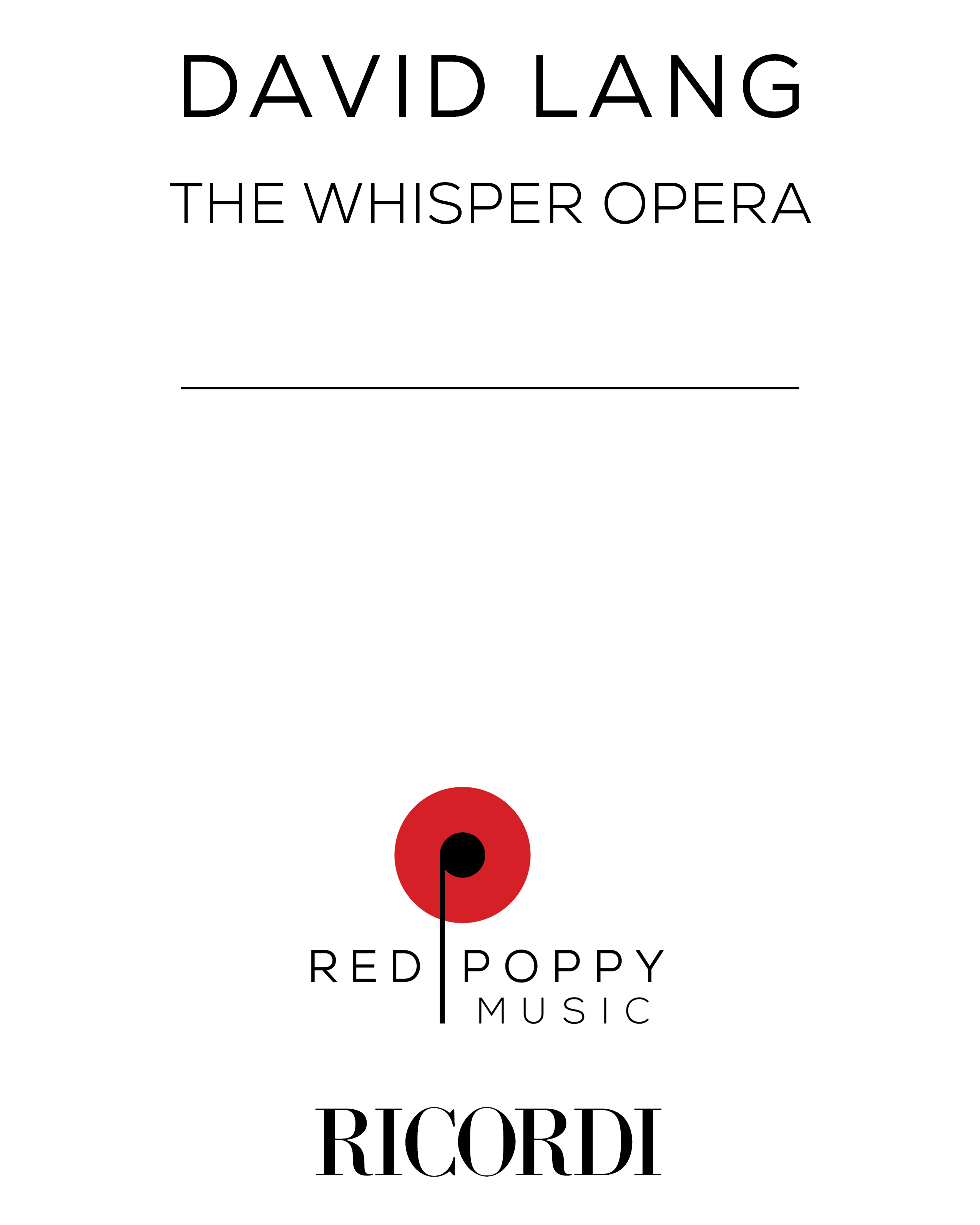 the whisper opera — 戴维·朗