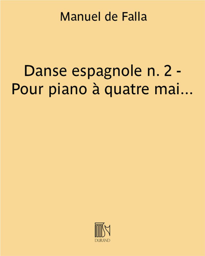 Danse espagnole No. 2 (from 'La vida breve') — Manuel de Falla