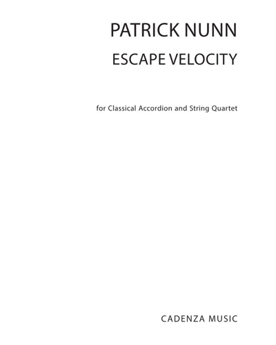 Escape Velocity — Patrick Nunn
