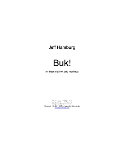 Buk! — Jeff Hamburg