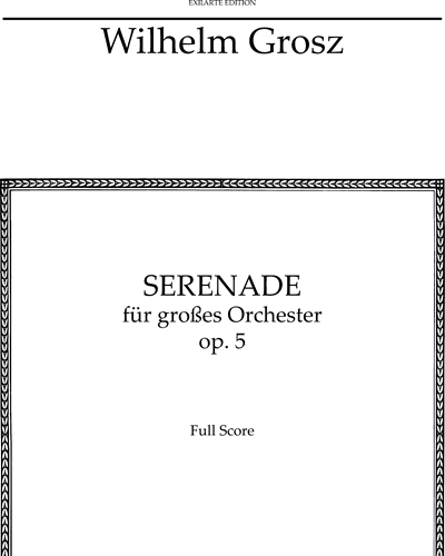 Serenade — Wilhelm Grosz