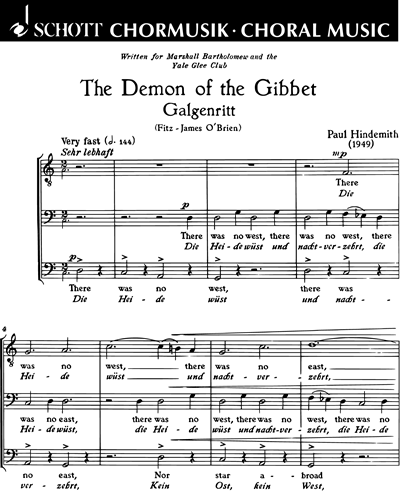 The Demon of the Gibbet — 欣德米特