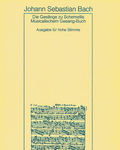 Schemelli Song Book 1736 & Six Lieder from the Notebook for Anna Magdalena Bach 1725 — Johann Sebastian Bach