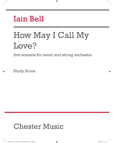 How May I Call My Love? — Iain Bell