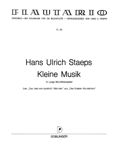 Kleine Musik — Hans Ulrich Staeps
