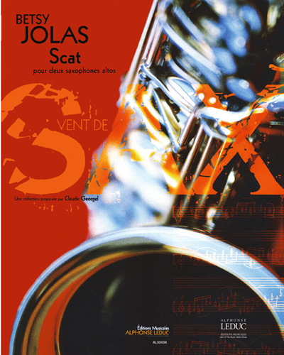Scat pour Deux Saxophones Altos — Betsy Jolas