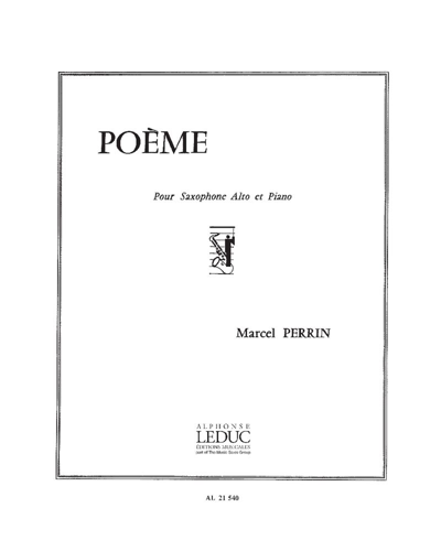 Poème — Marcel Perrin