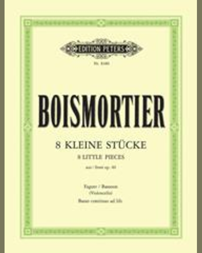 8 Little Pieces from Op.40 — Joseph Bodin de Boismortier