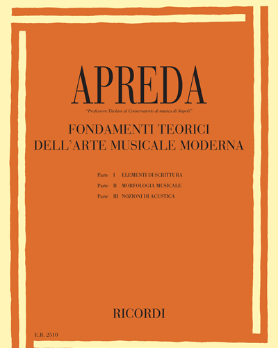 Fondamenti teorici dell'arte musicale moderna — Adolfo Apreda