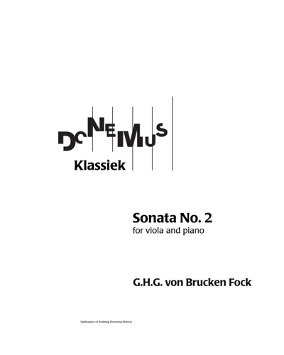 Sonata No. 2 — Gerardus von Brucken Fock