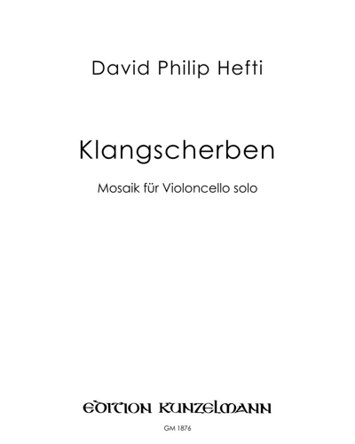 Klangscherben — David Philip Hefti