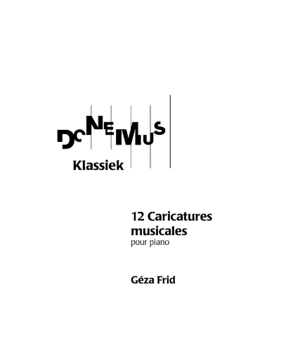 Twelve Caricatures Musicales, op. 8 — Géza Frid