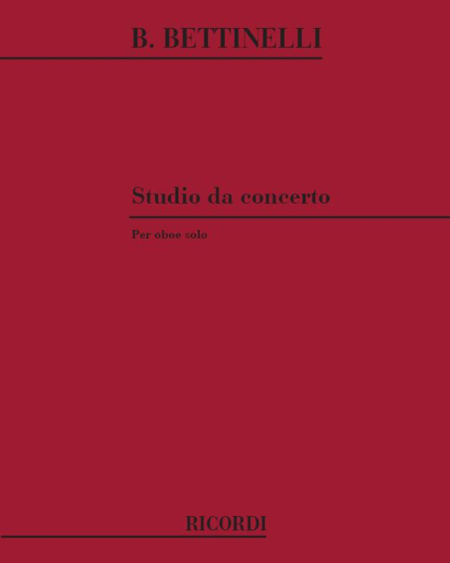 Studio da concerto — Bruno Bettinelli