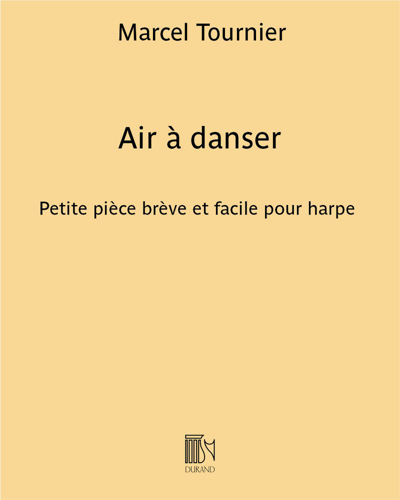 Air à danser — Marcel Tournier