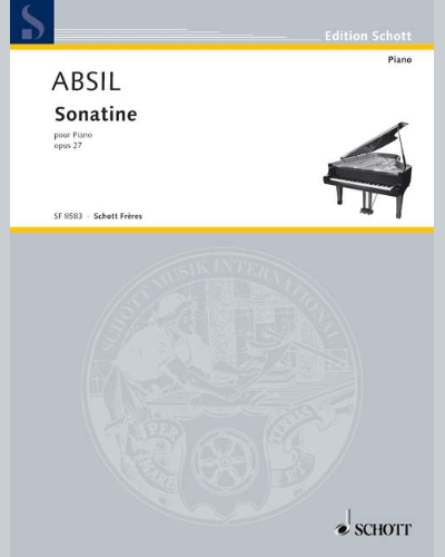 Sonatine — Jean Absil