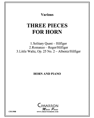 Three Pieces for Horn, op. 25 No. 2 — John Jay Hilfiger