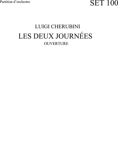 Overture to 'Les Deux Journées' — 凯鲁比尼