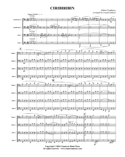 Ciribiribin — Alberto Pestalozza