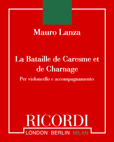 La Bataille de Caresme et de Charnage — Mauro Lanza
