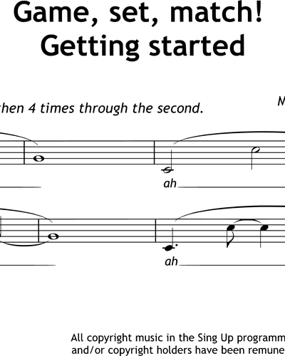 Game, set, match! Getting started — Jim Clements