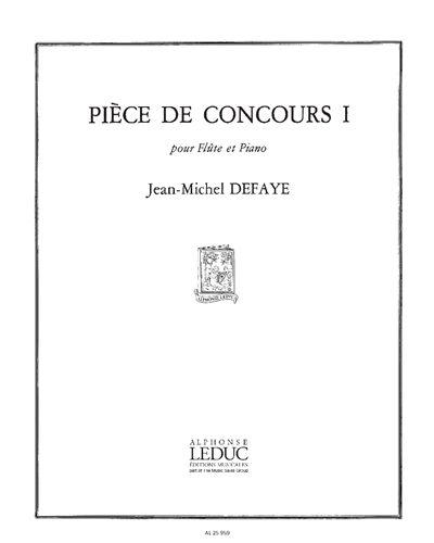 Pièce de Concours No. 1 — Jean-Michel Defaye
