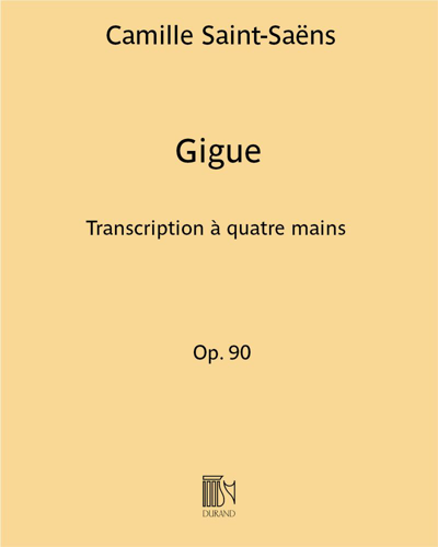 Gigue (from 'Suite in F major'), op. 90 — 圣-桑