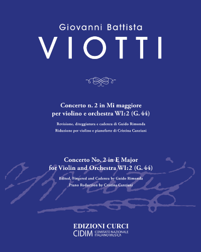 Concerto n. 2 in Mi maggiore — 维奥蒂