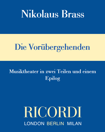 Die Vorübergehenden — Nikolaus Brass