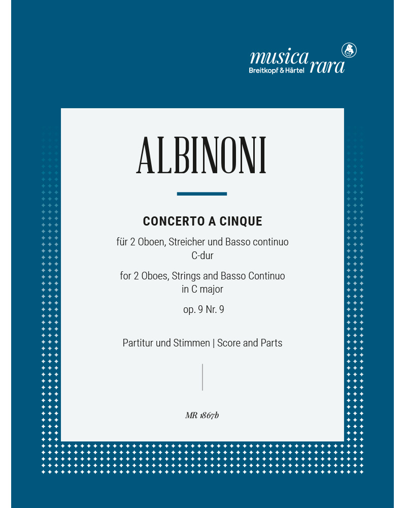 Concerto in C major, op. 9 No. 9 — Tomaso Albinoni