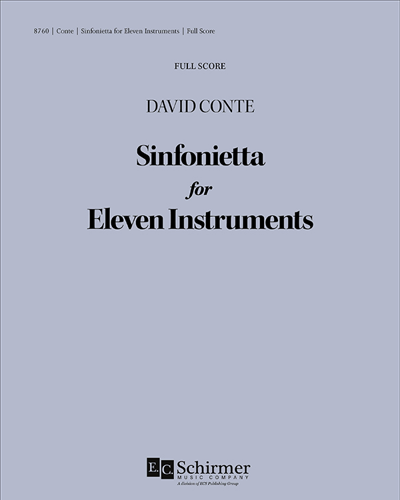 Sinfonietta for Eleven Instruments — David Conte