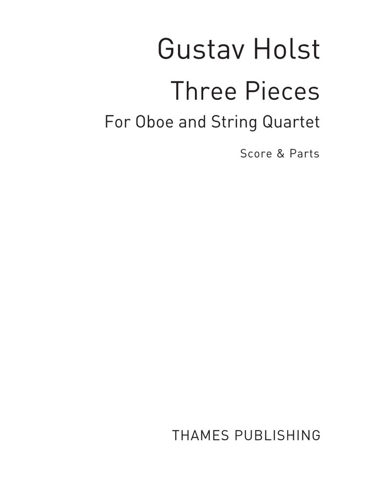 Three Pieces, op. 2 — 霍尔斯特