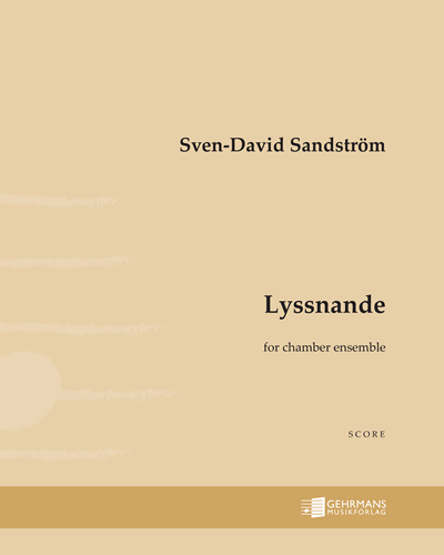 Lyssnande — 斯文-达维德·桑德斯特伦