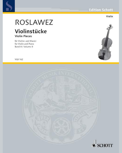 Violin Pieces — Nikolay Roslavets