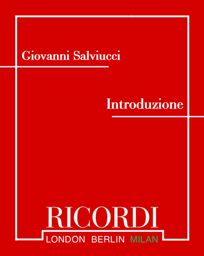 Introduzione — Giovanni Salviucci