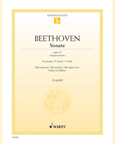 Sonata Appassionata F minor — Ludwig van Beethoven