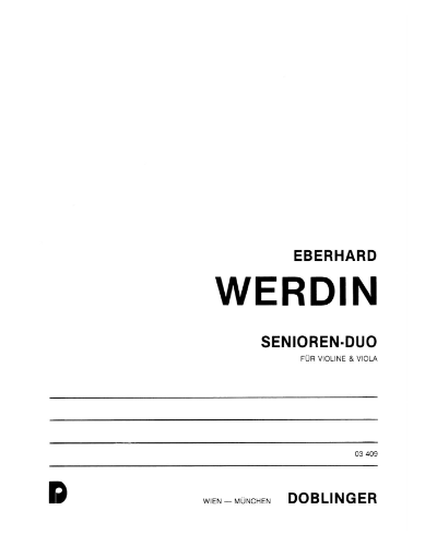 Senioren-Duo — Eberhard Werdin