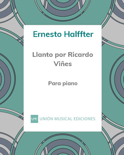 Llanto por Ricardo Viñes — Ernesto Halffter
