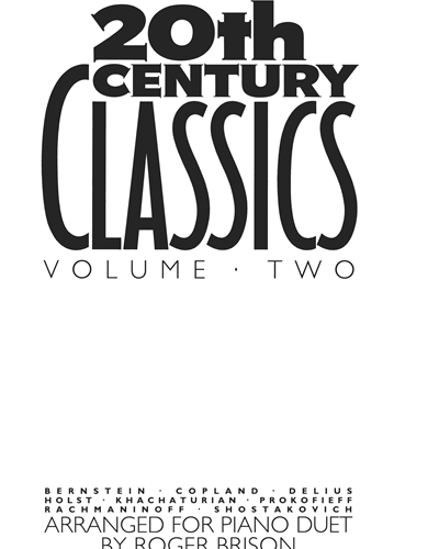 20th Century Classics, Vol. 2 — Roger Brison
