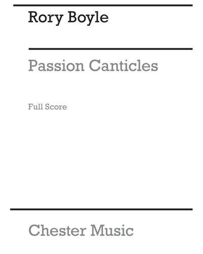 Passion Canticles — Rory Boyle