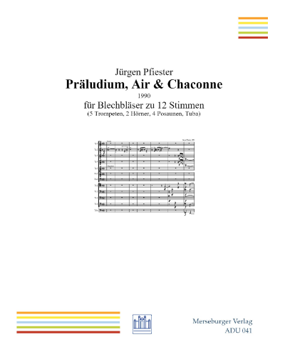 Preludium, Air & Chaconne — Jürgen Pfiester