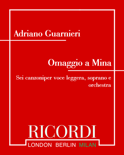 Omaggio a Mina — Adriano Guarnieri