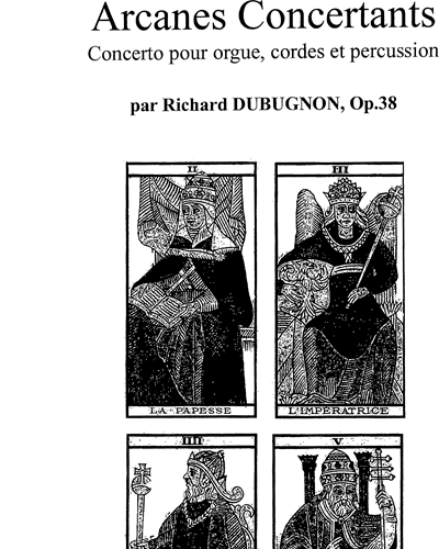 Arcanes Concertants, op. 38 — Richard Dubugnon