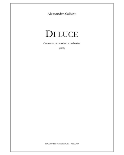 Di Luce — Alessandro Solbiati