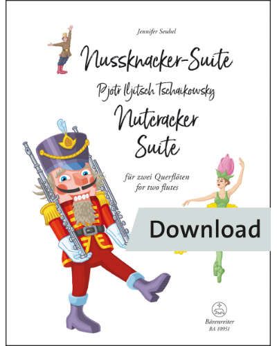 Nutcracker Suite for Two Flutes — Tschaikowsky Pjotr Iljitsch