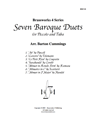 Seven Baroque Duets — Various
